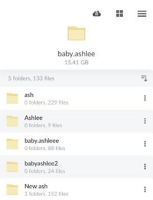 Ashley baby snapchat